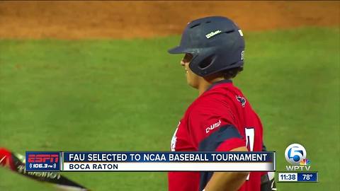 FAU Baseball selected to NCAA Tournament