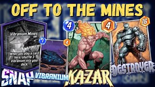 These Two Decks ABUSE Vibranium Mines for Easy Climbing | Deck Guide Marvel Snap