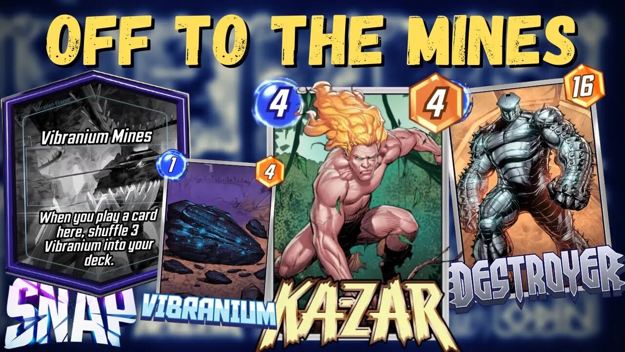 These Two Decks ABUSE Vibranium Mines for Easy Climbing | Deck Guide Marvel Snap