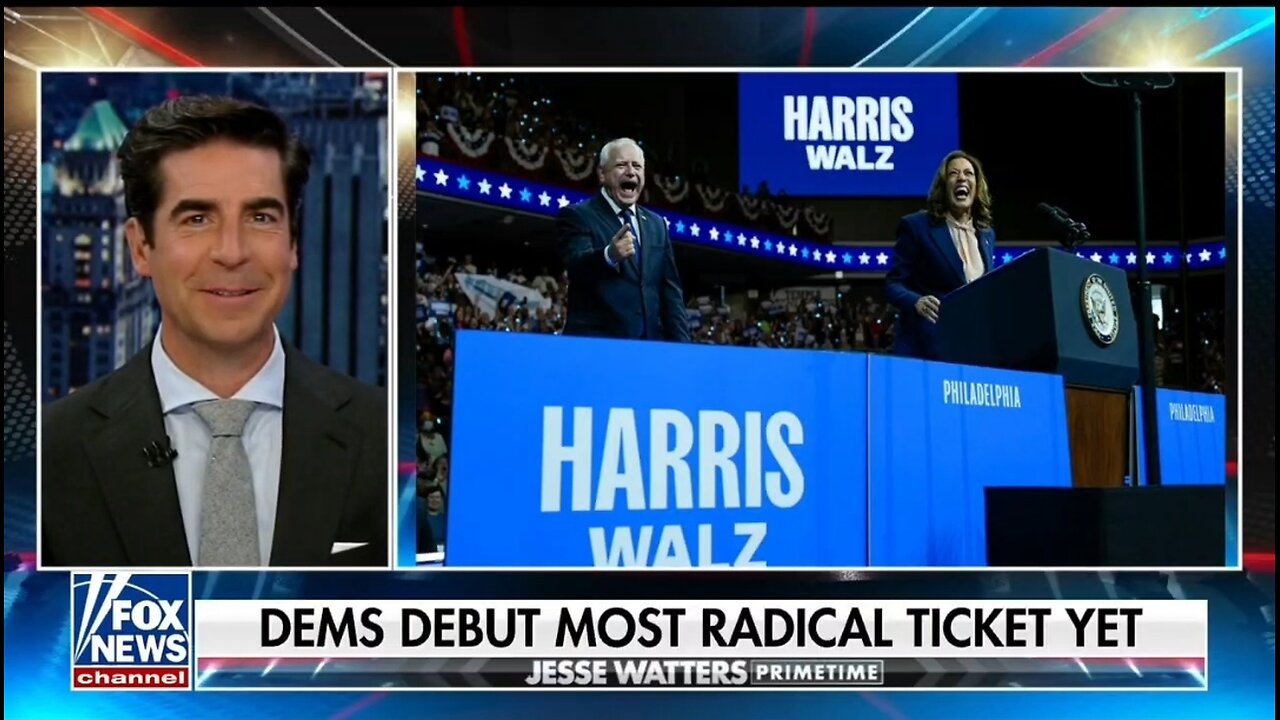 Watters: How Did Kamala Pick A VP More Radical Than She Is?