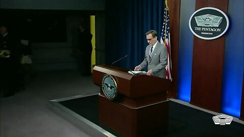 Pentagon Press Secretary Holds Briefing