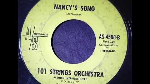 101 Strings Orchestra - Nancy's Song