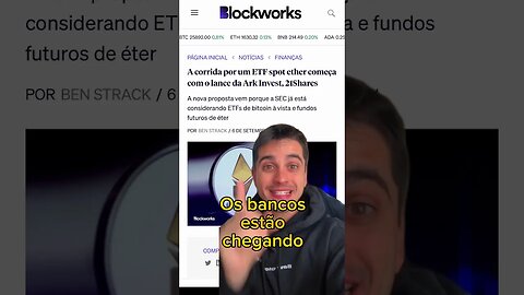 Abeto a corrida para o ETF spot de ethereum!!! #btc #eth #ethereum #etfethereum #etfbitcoin #cripto