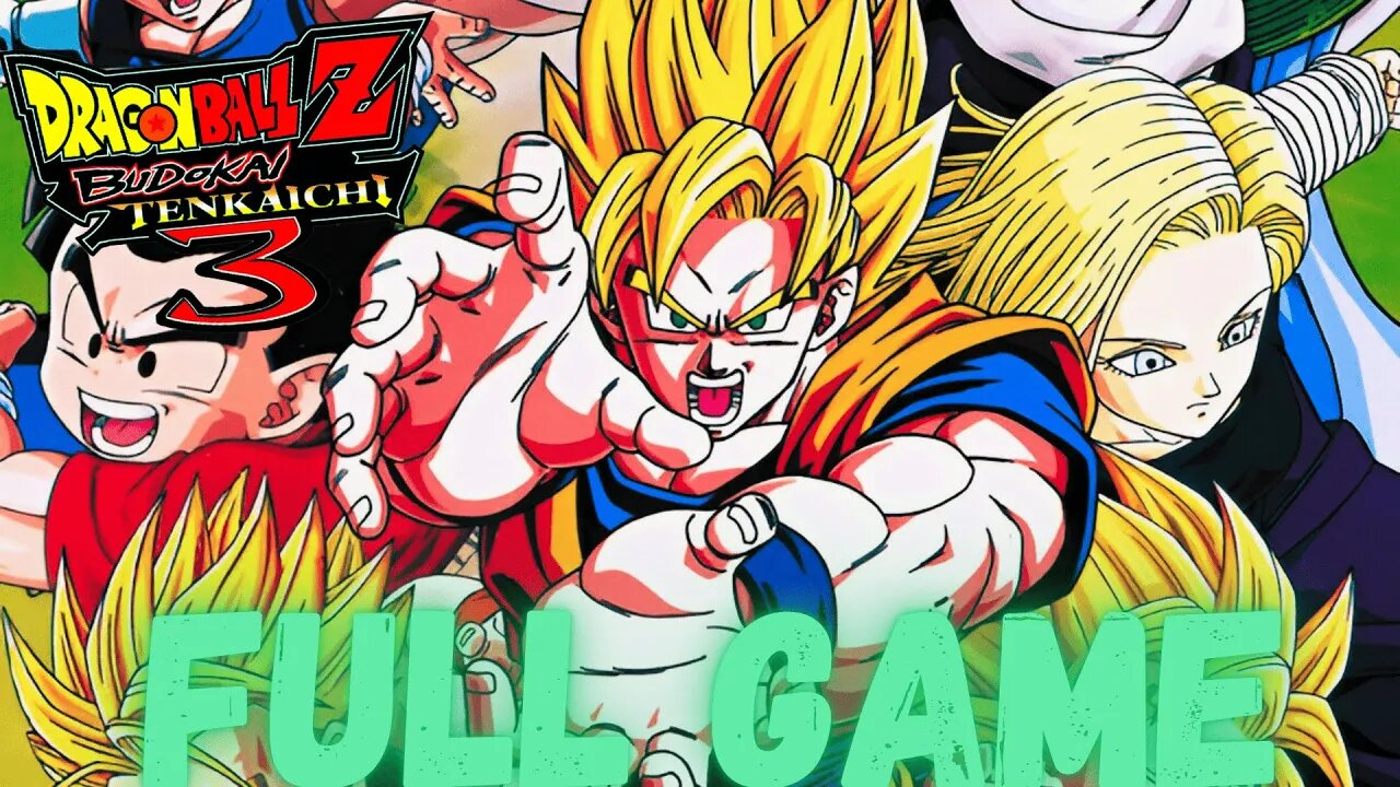 DRAGONBALL Z: BUDOKAI TENKAICHI 3 Gameplay Walkthrough FULL GAME