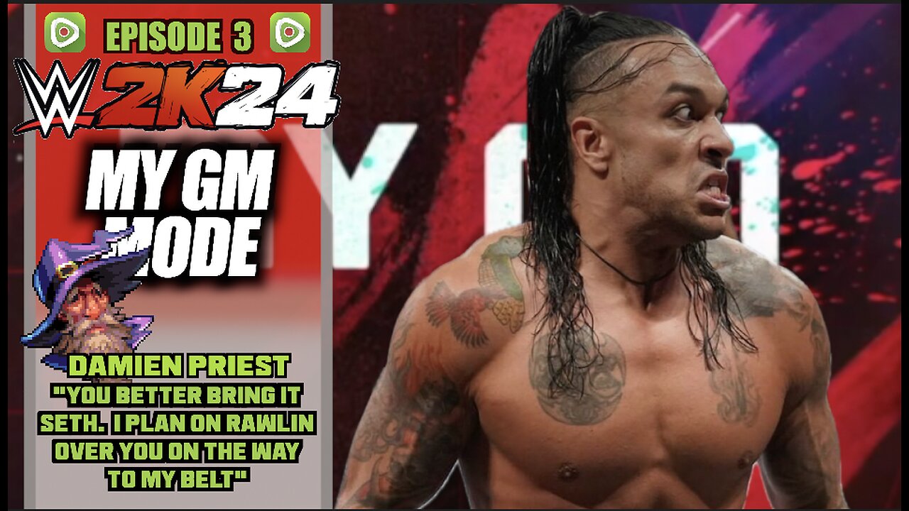 DWW GM MODE WEEK 3. BIANCA BELAIRE VS NIA JAX IN A TABLE MATCH. SETH RAWLINS VS DAMIEN PRIEST