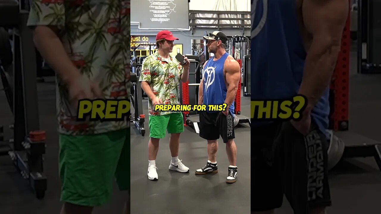 This Bodybuilder PREPARING For Comp!