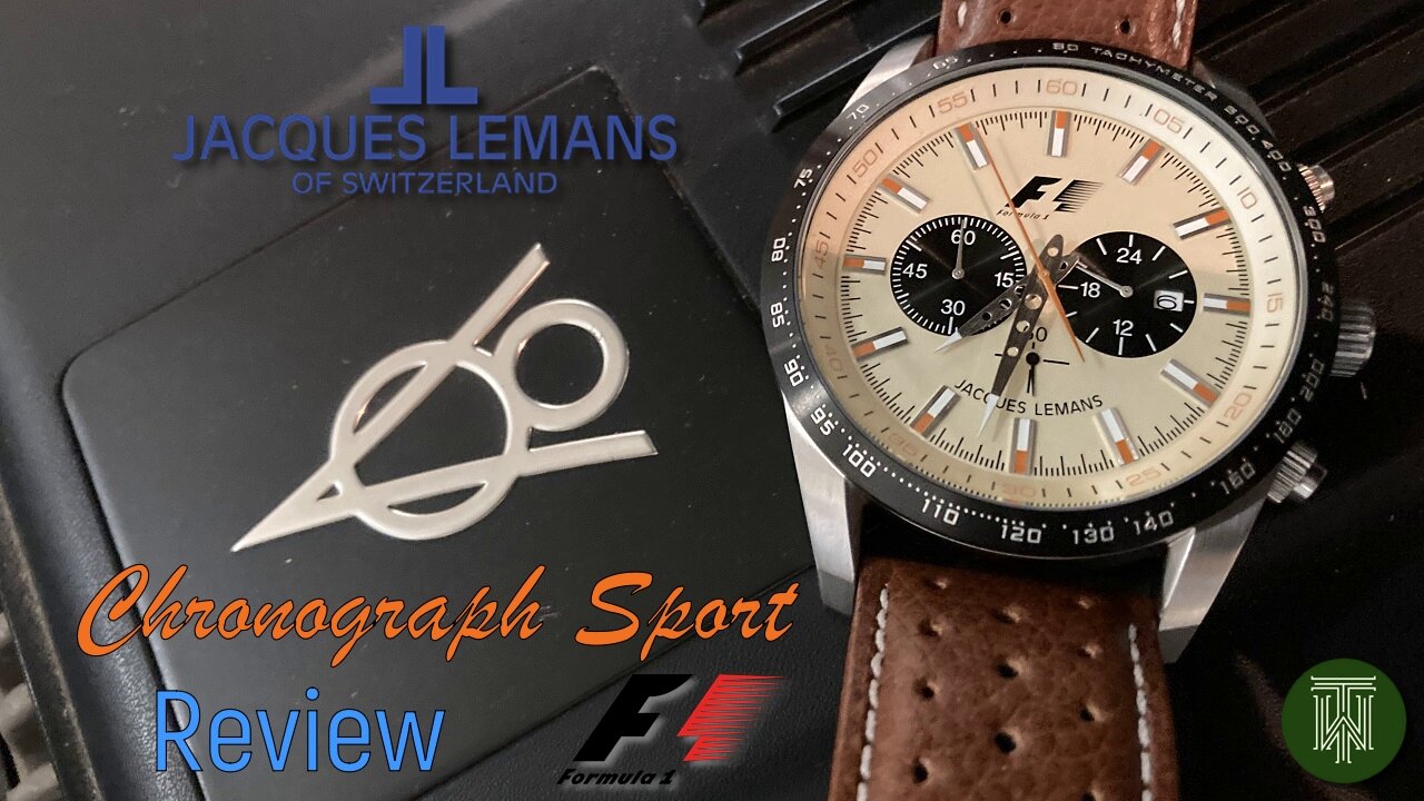 Jacques Lemans Formula-1 100m ChronoSport Watch - Review (F5018 / Seiko VD53B)