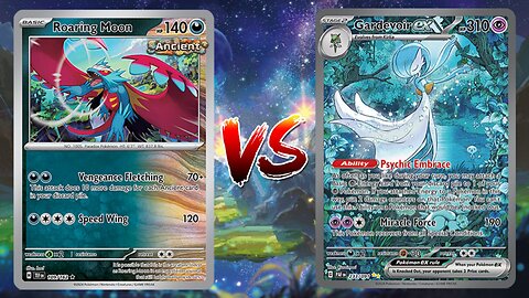 Pokemon TCG Live Roaring Moon Turbo VS Gardevoir EX!!