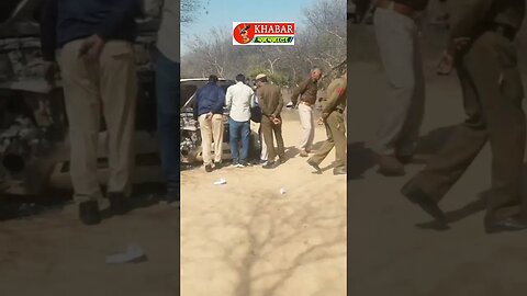 लोहारू में बुलेरो में लगी आग #khabarkhakhata #loharu #haryananews