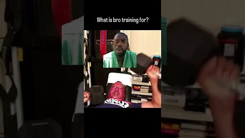 My man forgot how to breath lol