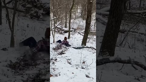 We have 0 luck sledding