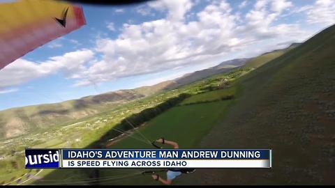 Outdoorsman Dunning is flying above the rest
