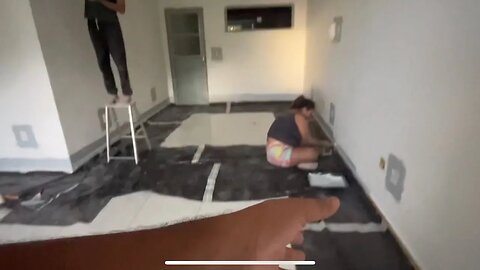 Montando empresa do zero - pintando o escritório dia 3