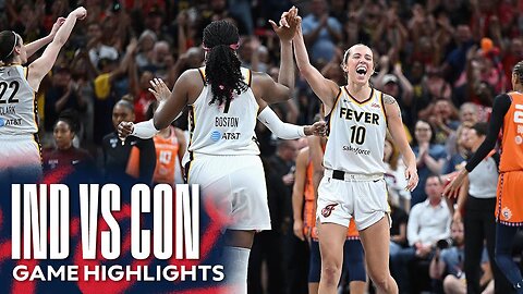 Indiana Fever Highlights vs. Connecticut Sun