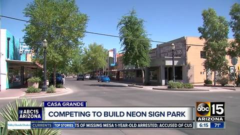 Casa Grande competing to build neon sign park
