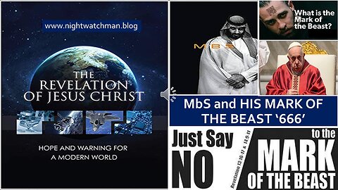 MAN BY SATAN (MbS) AND HIS INFRARED VACCINATION SMART MARK