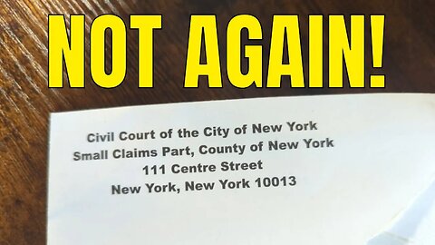 Louis opens a love letter from NYC 😃