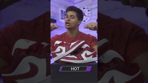 Hot or Not - Air Jordan 1 Low 'Cardinal Red' #jordan #jordan1low #cardinalred #hotornot #sneakers