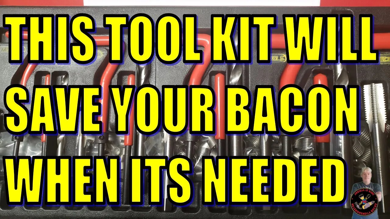 How to use a Heli coil to repair stripped thread like spark plugs holes or bolts holes etc. #tools
