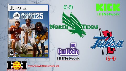 CFB25: NORTH TEXAS vs TULSA