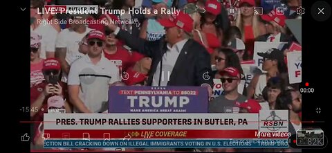 TRUMPS BEEN SHOT!!!!