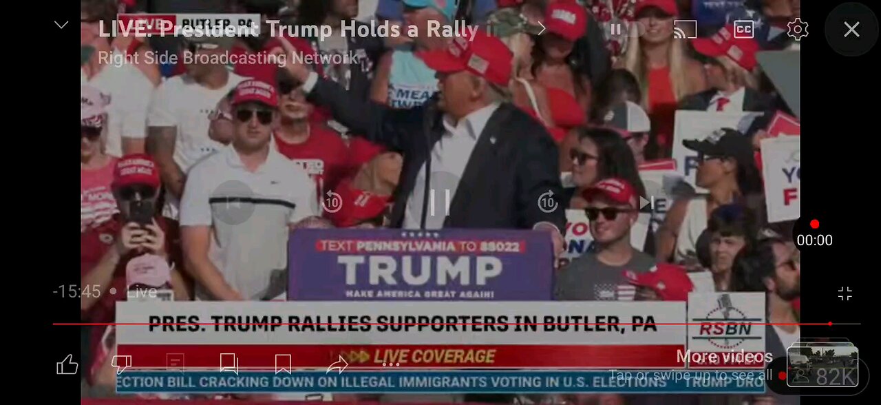 TRUMPS BEEN SHOT!!!!