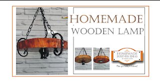 How To Make Wooden Old Lamp