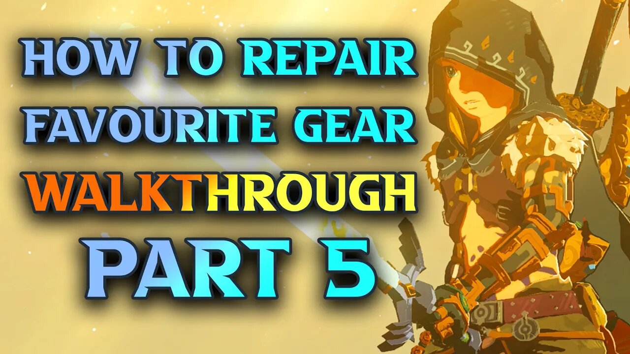 DO MORE DAMAGE & How To Repair Hylian Shield And Other Items Tears Of The Kingdom Walkthrough Part 5
