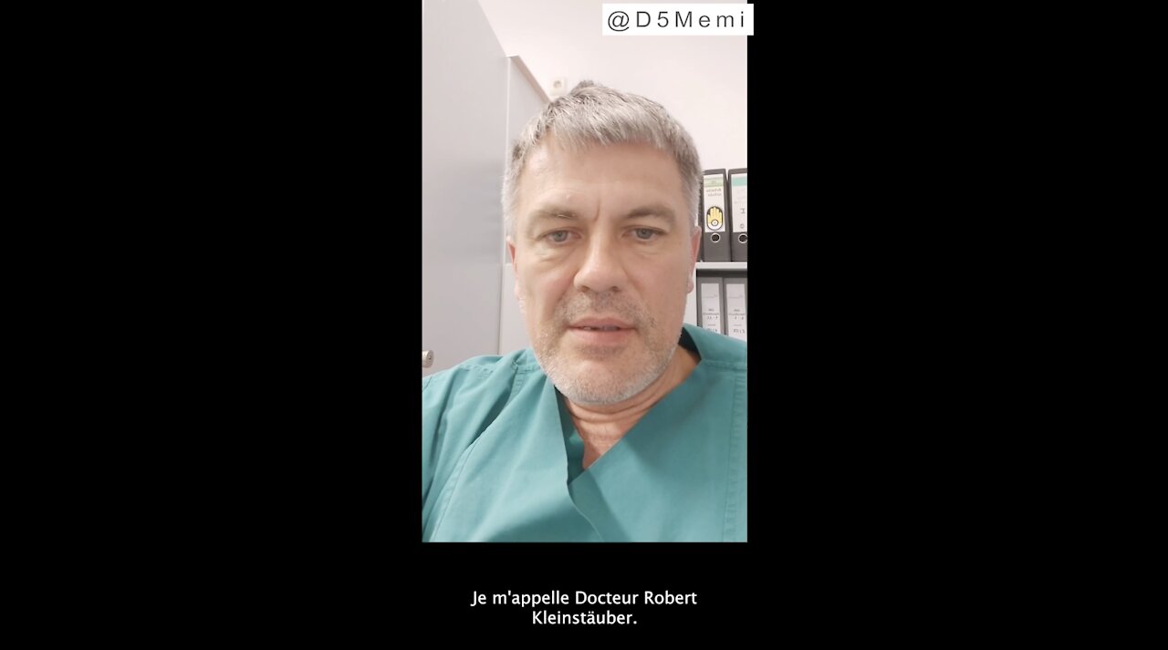 Témoignage du Docteur Robert Kleinstäuber. Sous-titré en français.