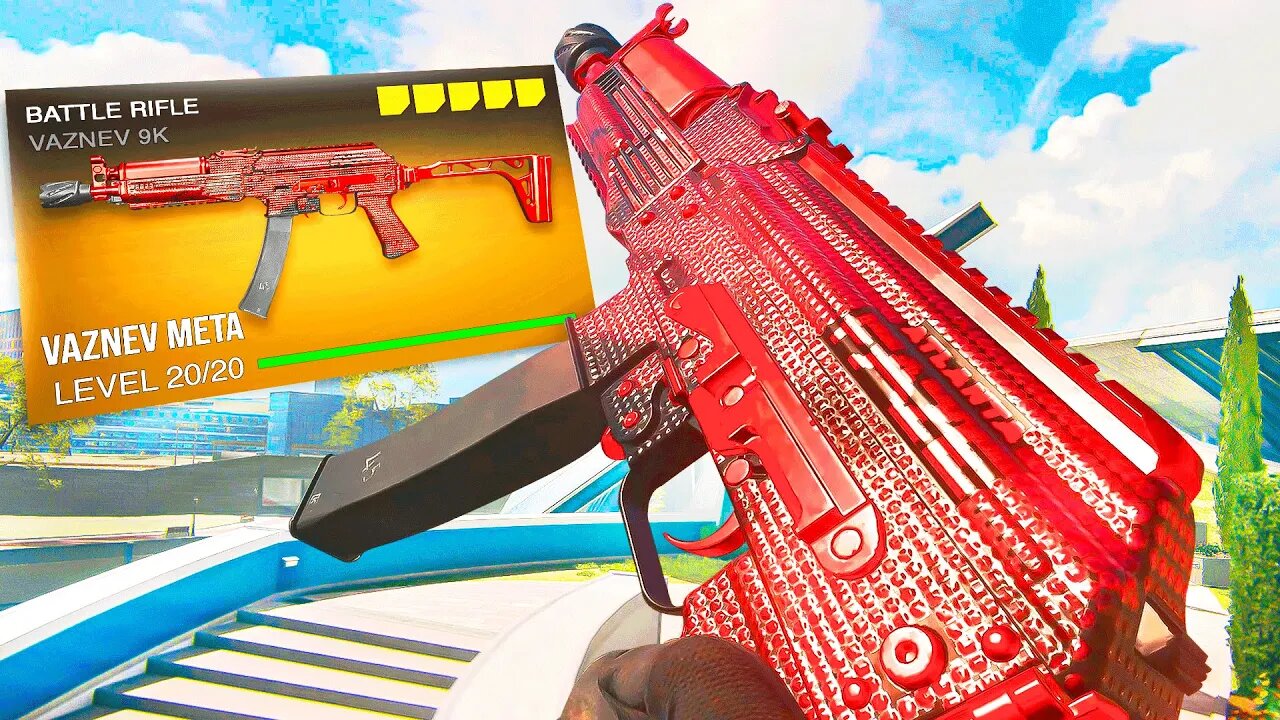 My Meta Vaznev 9K Loadout DOMINATES Warzone! (Best Vaznev 9k Class)