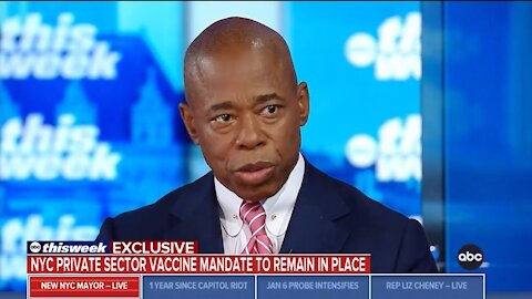 NYC Mayor: Our Next Step Is To REQUIRE City Workers To Get Booster Shot