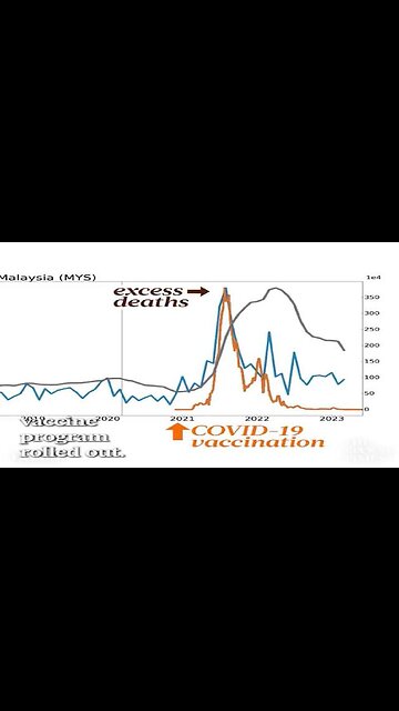 SOUTH EAST ASIA - THE EXCESS DEATH CURVE after the COVID INJECTION (MAYBE 17 MIL DEAD WORLDWIDE?)