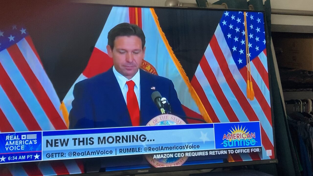 Our governor DeSantis, Florida. He’s going to get the book to the bottom of the assassination