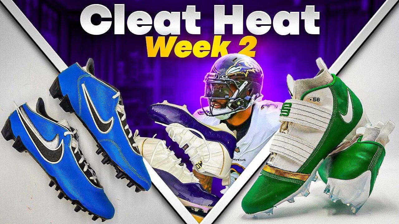 Best NFL Cleats: Week 2 #cleatheat