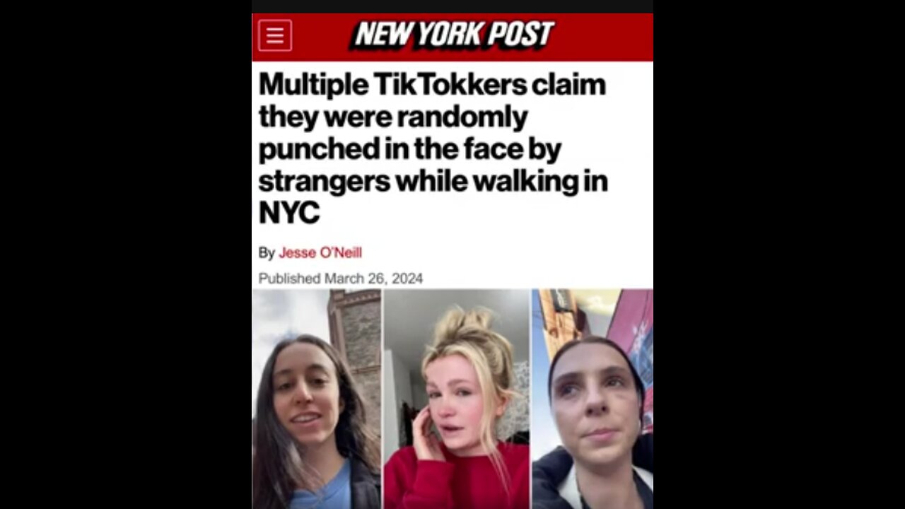 "Random" attacks skyrocket in NYC, but why all women?