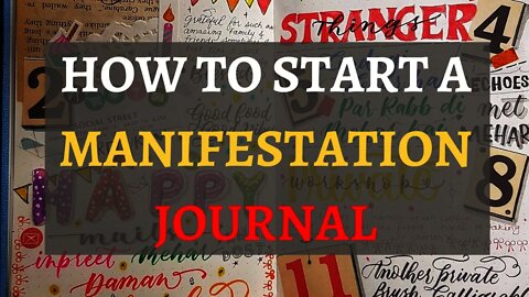 How To Start A Manifestation Journal - Guided Meditation For Health Wealth And Abundance #Shorts