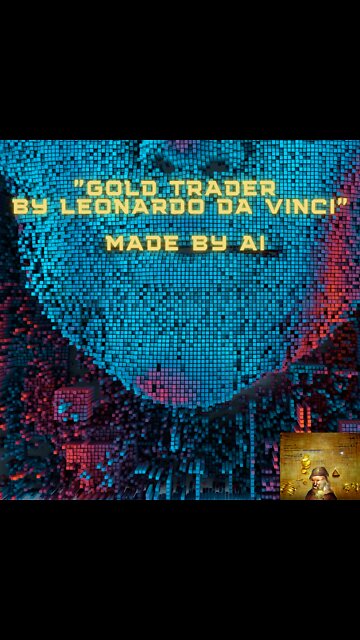 Gold Trader by Leonardo Da Vinci made by AI