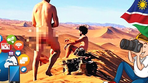 NUDE tourists for a social media trend on the world's most spectacular dune