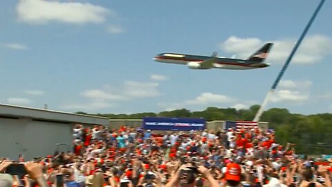 NORTH CAROLINA, President Trump has arrived!