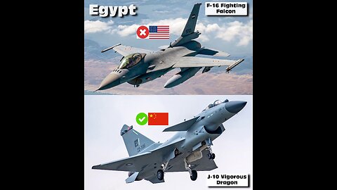 Egypt to replace their US-made F-16 Fighter Aircraft with Chinese-made J-10C
