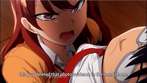When a girl barely forces you to do everything with you all night long - Funny anime moments