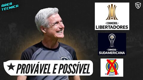 LIBERTADORES OU SUL-AMERICANA? AS POSSIBILIDADES DO BOTAFOGO