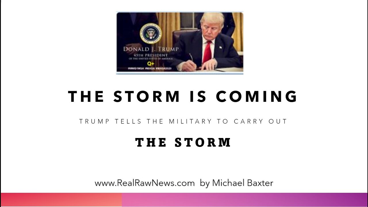 The Storm is here