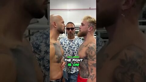 THE FIGHT IS ON! TATE vs JAKE PAUL #andrewtate #tatevsjakepaul #jakepaul