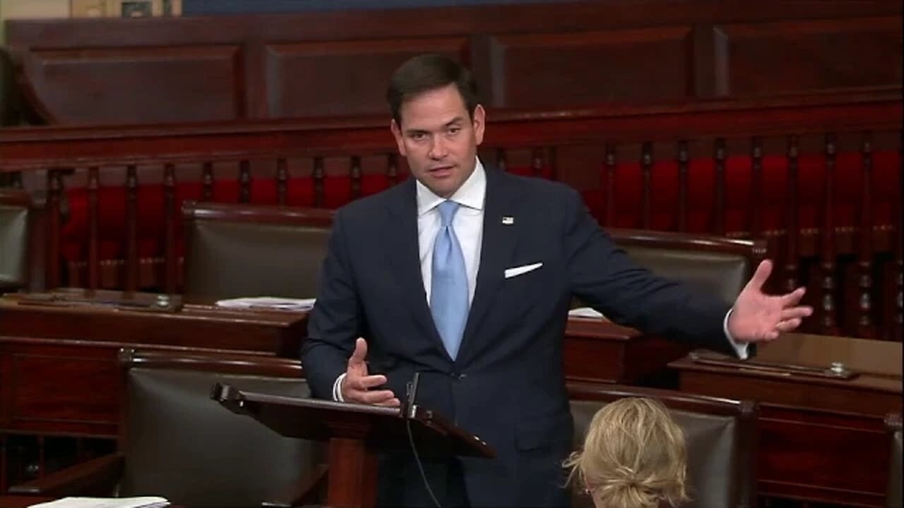 On Senate floor, Rubio pushes for full restoration of democracy in Venezuela