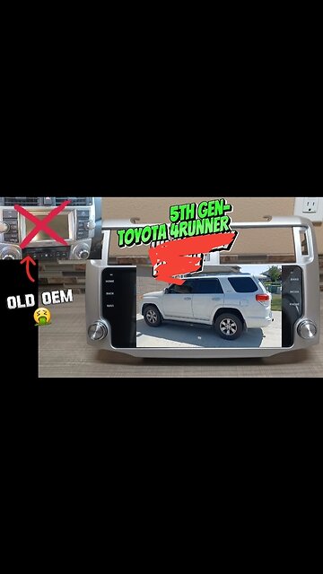5th gen toyota 4runner stereo removal