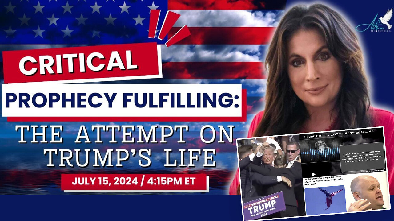 Amanda Grace | Trump Prophecies Fulfilled + Breaking Down the March 14th 2024 Prophesy of Brandon Biggs "I Saw Trump Rising Up And I Saw An Attempt On His Life. This Bullet Flew By His, It Came So Close to His Head!"