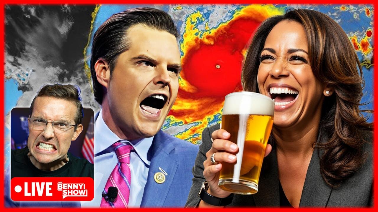 LIVE With Matt Gaetz From Florida | Hurricane Updates, Kamala’s Category 5 Campaign Nightmare🌀