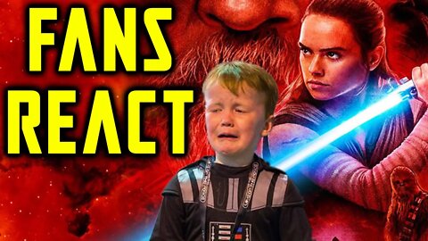 Star Wars The Last Jedi Fans React #shorts