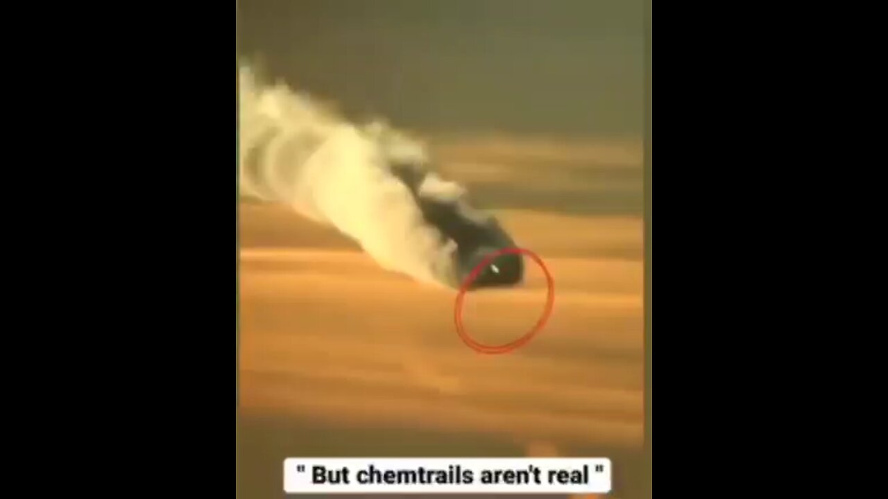 But Chemtrails aren’t real